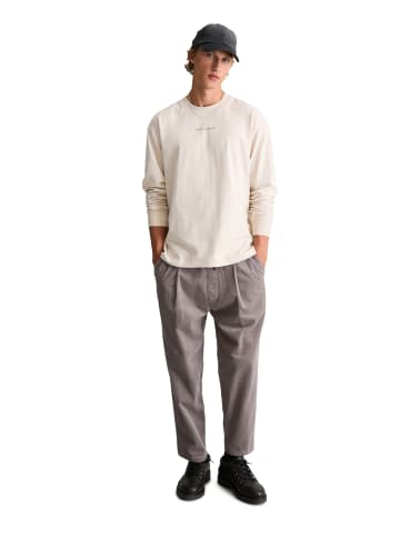Marc O'Polo DENIM Heavy Weight Longsleeve relaxed in Chalky Sand