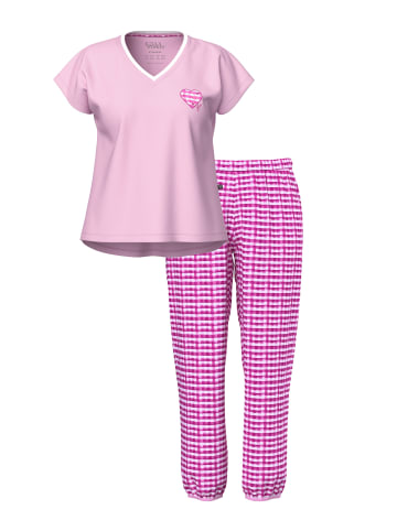Ulla Popken Pyjama in rosa