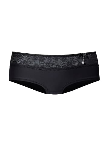 LASCANA Panty in schwarz