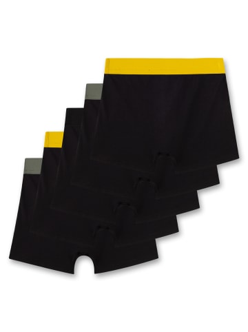 Sanetta Boxershort 5er Pack in Schwarz