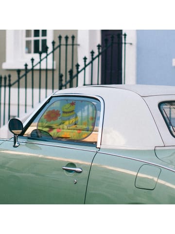 Mr. & Mrs. Panda sonnenschutz fenster Biene Blume Design ohne Sp... in Weiß