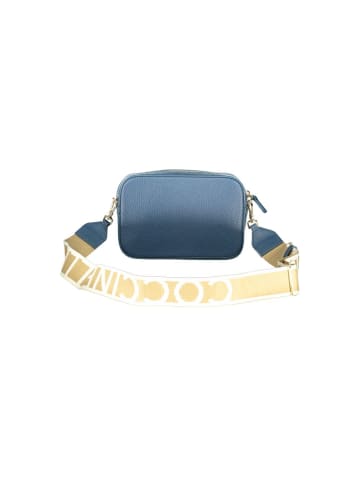 COCCINELLE Blaue Leder-Handtasche