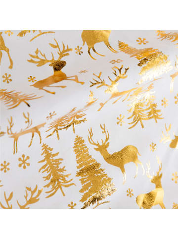 Atmosphera Créateur d'intérieur Tischläufer mit Waldmotiv in Mehrfarben, (B) 28 x (L) 300 cm