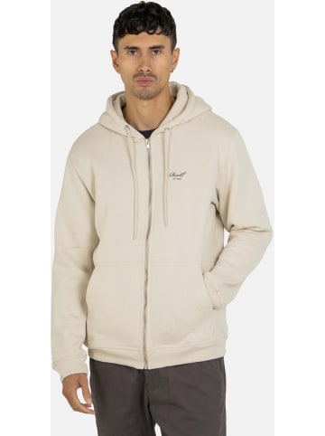 Reell Hoodie "Staple Logo Zip Hoodie" in Weiß