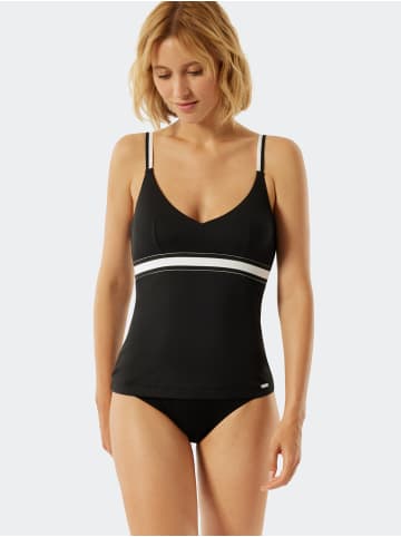 Schiesser Tankini Aqua Californian Dream 1er-Pack in Black