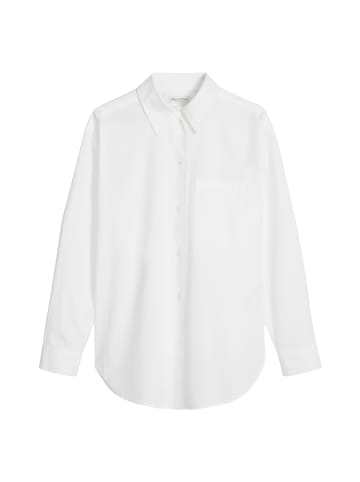 Marc O'Polo Boyfriend Bluse in Weiß