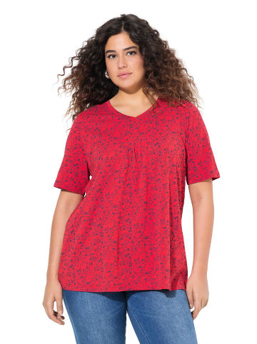 Ulla Popken Shirt in neon rot