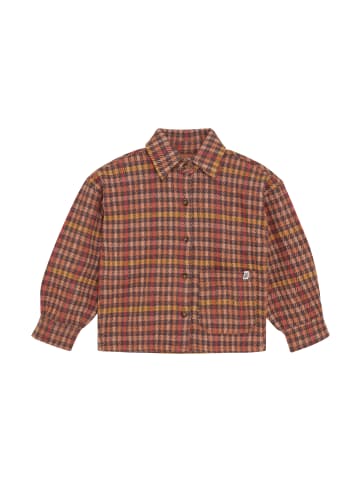 Noppies Bluse Pomona in Check Pattern Light Brown