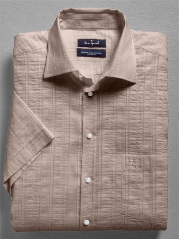 WITT WEIDEN Hemd in taupe