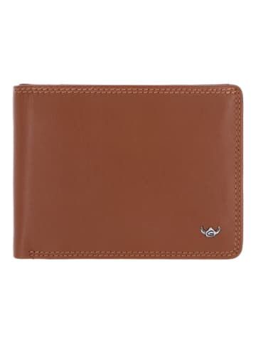 Golden Head Polo RFID Geldbörse Leder 12 cm cognac