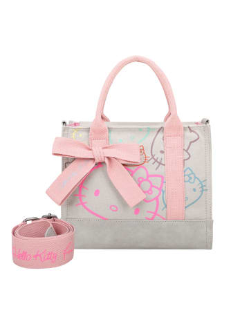 Fritzi aus Preußen Hello Kitty fritzi Canvas Handtasche 26 cm beige-grau