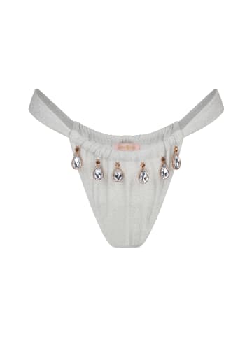 Moda Minx Bikinihose Lumiere Droplet in White