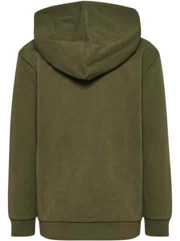 Hummel Kinder Sweatshirt "Base Hoodie" in Grün
