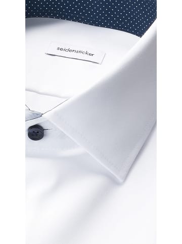 Seidensticker Business Hemd Shaped in Weiß