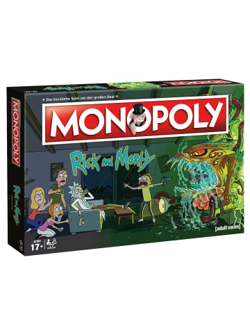 Winning Moves Monopoly Rick and Morty Edition Brettspiel in bunt