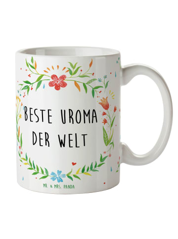 Mr. & Mrs. Panda Kaffeetasse Uroma mit Spruch in Keine Angabe