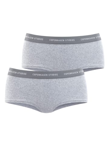 Copenhagen Studios Panty in grau meliert