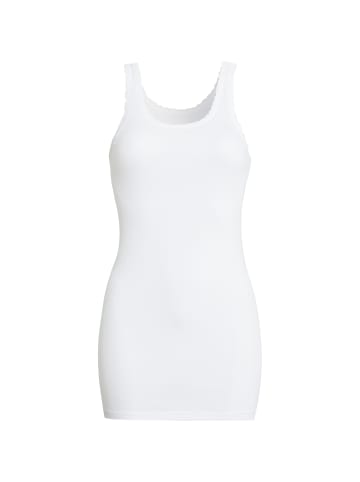 Con-ta Baumwolle, Feinripp Unterhemd 4er-Pack in weiß