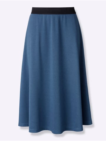 WITT WEIDEN Jersey-Rock in marine + jeansblau