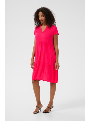 Kaffe Kleid KAmarianah A-shape in Virtual Pink