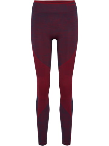 Hummel Hummel Leggings Hmlmt Aly Multisport Damen in INSIGNIA BLUE/CABERNET MELANGE