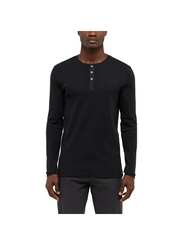 Mustang Longsleeve 2er Pack in Schwarz