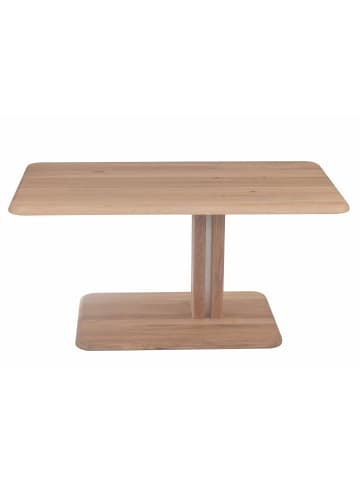 58 aufm Kessel COUCHTISCH höhenverstellbar Ciel 100x49x60 Massivholz Wildeiche Bianco