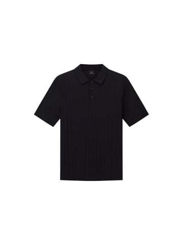 Armani Exchange Schwarz Baumwolle Poloshirt