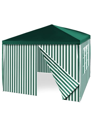 VCM  Pavillion PE grün, 3 x 3 m inkl. 4 Seitenteilen in Grün