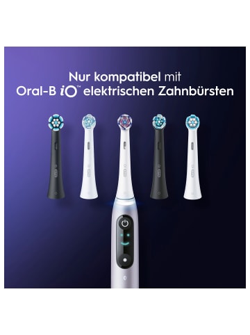 Oral-B Aufsteckbürsten "iO - Strahlendes Weiß" in Weiß (6er-Pack)