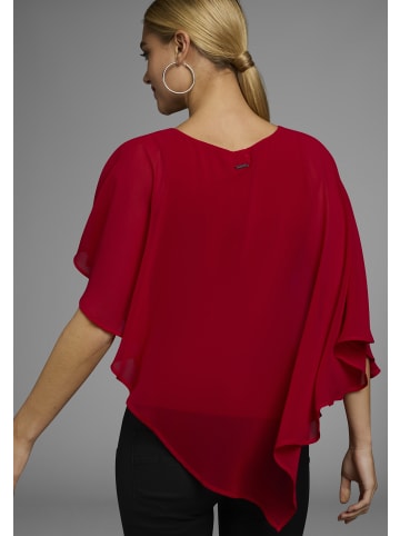 Laura Scott Chiffonbluse in dkl.rot eco