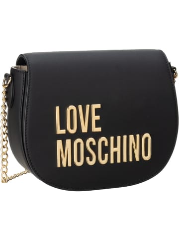 Love Moschino Saddle Bag Bold Love 4194 in Black