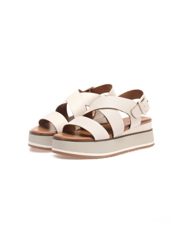 INUOVO Sandalen in Creme