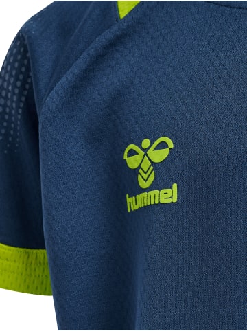 Hummel Hummel Jersey S/S Hmllead Multisport Kinder Leichte Design Schnelltrocknend in DARK DENIM
