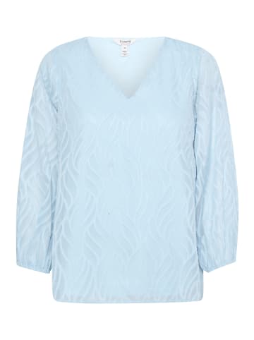 b. young Langarm-Bluse BYFRIKKE Loose fit in Kentucky Blue