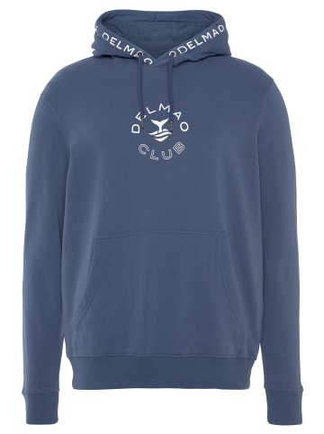 Delmao Kapuzensweatshirt in blau
