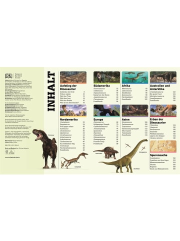 Dorling Kindersley  Dinosaurier-Atlas | So hast du die Welt der Urzeit noch nie gesehen....
