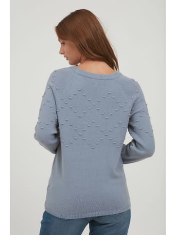 b.young Strickpullover in grau