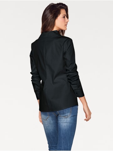 Heine Hemdbluse in schwarz
