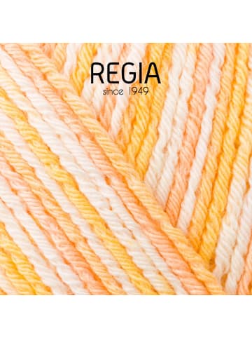 Regia Handstrickgarne 4-fädig Cotton Color, 100g in Orange