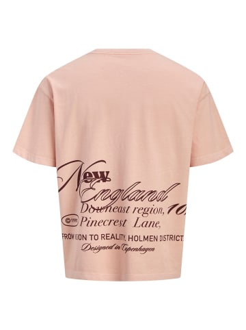 JACK & JONES Junior T-shirt in Peach Melba