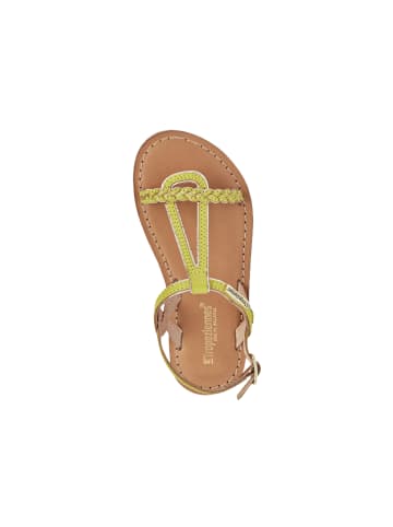 Les Tropéziennes par M Belarbi Ledersandalen für Kinder „Les Bappy“ Grün
