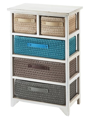 kobolo Standregal WASHDRAW5 in Weiß