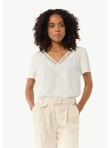 comma Bluse in 0120_weiß