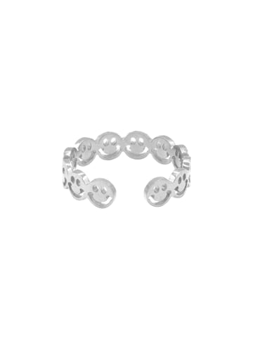 Steel_Art OneSize Ring Frauen Esmie silberfarben poliert in silberfarben poliert