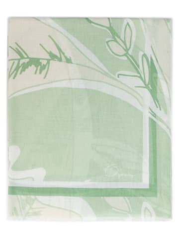 OPUS Webschal Aflume in lind ecru - 0001