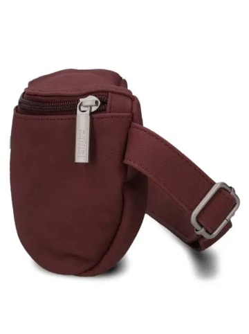 Zwei Mademoiselle MH4 - Gürteltasche 25 cm (leo) in rubin