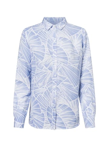 FYNCH-HATTON Bluse in hellblau weiß