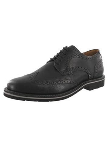 Solidus Schnürschuhe Heiko - Weite H in schwarz