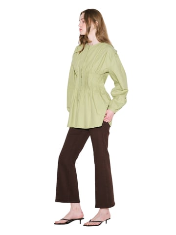 MANUKA Blouse in Grün